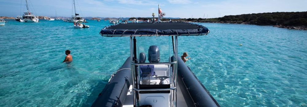 Escursioni in gommone arcipelago de La Maddalena Sud Corsica e isole, partenza da palau